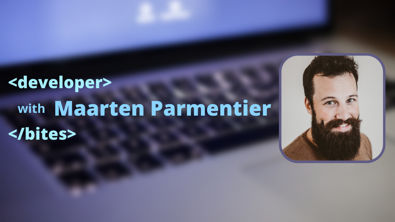 Developer bites with Maarten Parmentier. What makes one a 10x engineer, his view on Ember.js and Vue.js (+ more)